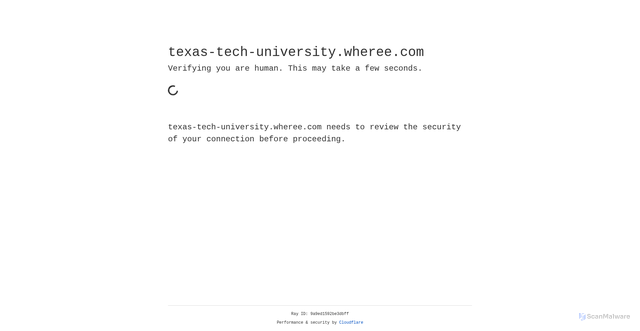 Security scan screenshot of https://texas-tech-university.wheree.com/