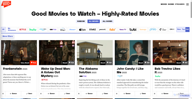 Security scan screenshot of https://agoodmovietowatch.com/all/