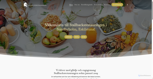 Security scan screenshot of https://stallbacken.nu