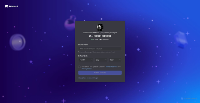 Security scan screenshot of https://discord.gg/yHnUdUaRXn