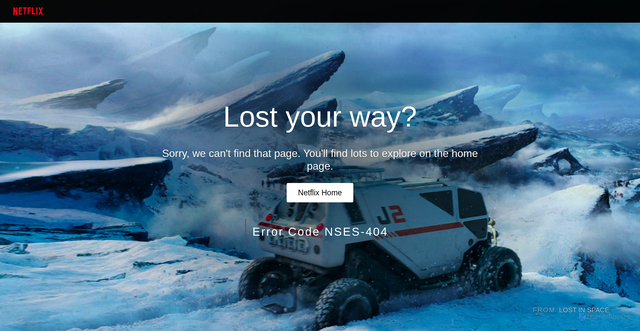 Security scan screenshot of https://www.netflix.com/NotFound?prev=https%3A%2F%2Fwww.netflix.com%2Frenew