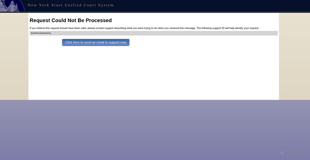 Security scan screenshot of https://bench.nycourts.gov