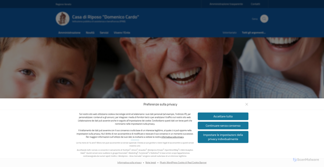 Security scan screenshot of https://cdrcardo.it/