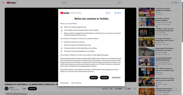 Security scan screenshot of https://m.youtube.com/watch?v=8bq-lDaB5tg&pp=0gcJCfwJAYcqIYzv