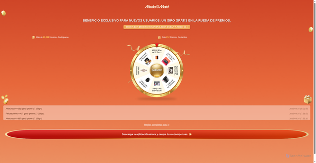 Security scan screenshot of https://wefyrfge.cc/