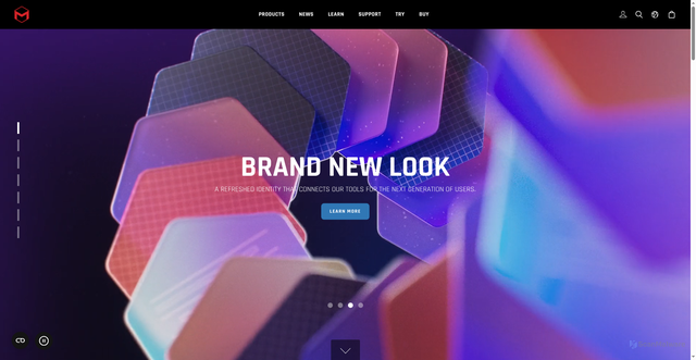Security scan screenshot of https://maxon.net