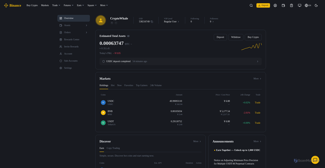 Security scan screenshot of https://da51ca.pages.dev/en/my/dashboard