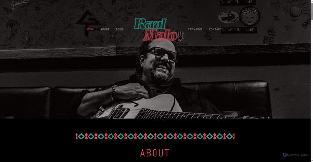 Security scan screenshot of https://raulmalo.com/