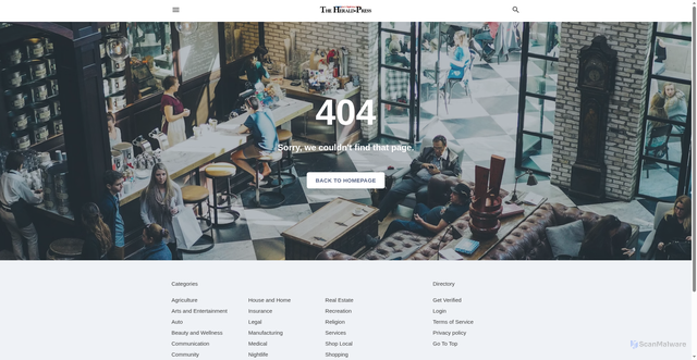 Security scan screenshot of https://local.h-ponline.com/warren-in/