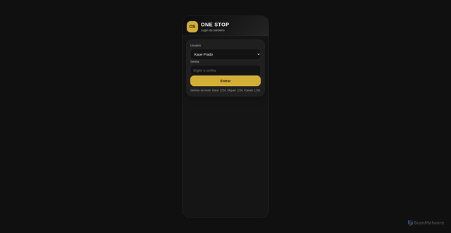 Security scan screenshot of https://onestop0001.pages.dev/