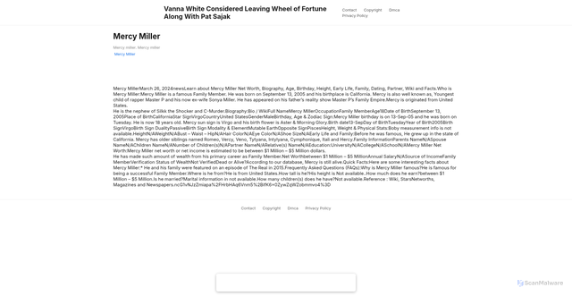 Security scan screenshot of https://portcerealistahugo-u0ssdu7xjg.edgeone.app/23810-mercy-miller.html