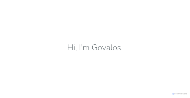 Security scan screenshot of https://api.govalos.com