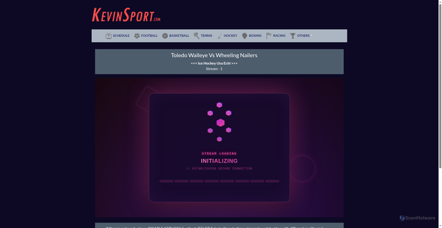 Security scan screenshot of https://kevinsport.monster/kv_1