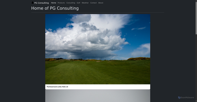 Security scan screenshot of https://pgconsulting.se