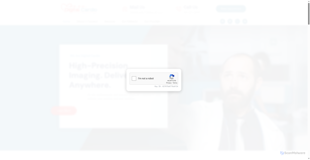Security scan screenshot of https://digitalcardiocare.com