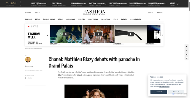 Security scan screenshot of https://us.fashionnetwork.com/news/Chanel-matthieu-blazy-debuts-with-panache-in-grand-palais,1771067.html