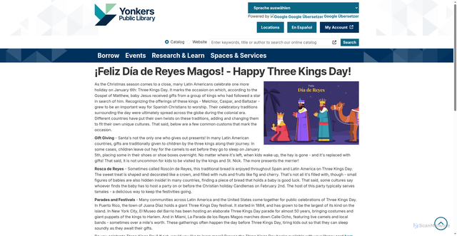 Security scan screenshot of https://www.ypl.org/posts/feliz-dia-de-reyes-magos-happy-three-kings-day-0