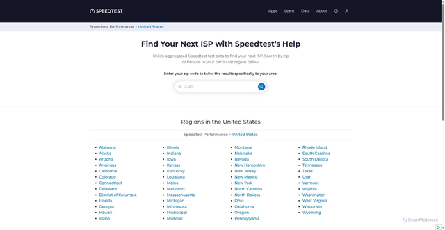 Security scan screenshot of https://1-4ft.pages.dev/performance/united-states