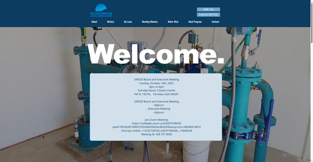 Security scan screenshot of https://www.smssdutah.gov/