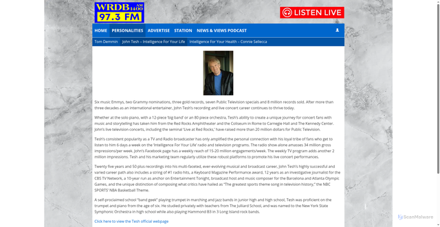 Security scan screenshot of https://973wrdb.com/334-2/
