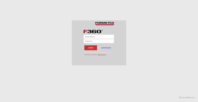 Security scan screenshot of https://sch.formetco.com