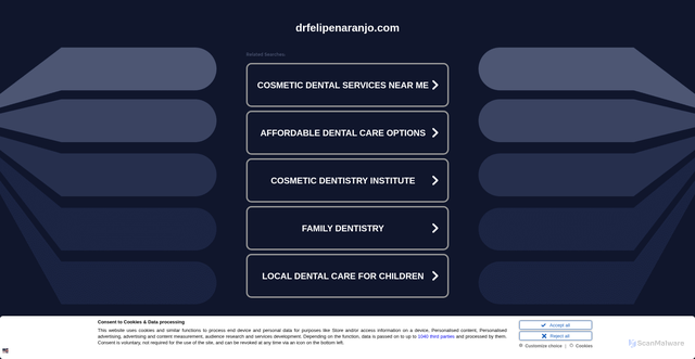 Security scan screenshot of https://siwkk-a37dc.web.app/