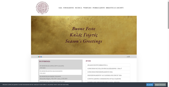 Security scan screenshot of https://www.scuoladiatene.it/