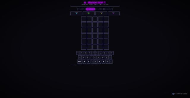 Security scan screenshot of https://word-craft-t72614slnu.edgeone.app/