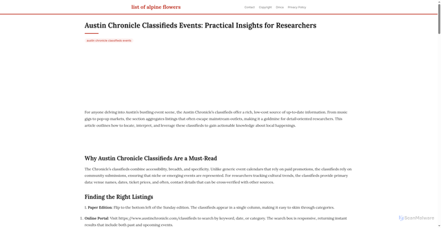 Security scan screenshot of https://vistalokalflow-dpmdyp2ylod7.edgeone.app/austin-chronicle-classifieds-events.html