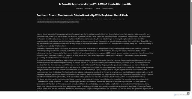 Security scan screenshot of https://tokutibihugo-hhp6yp5g4e.edgeone.app/23893-southern-charm-star-naomie-olindo-breaks-up-with-boyfriend-metul-shah.html