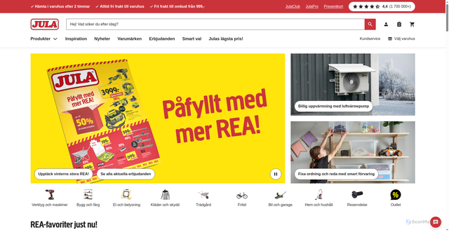 Security scan screenshot of https://assets.cdn.jula.com