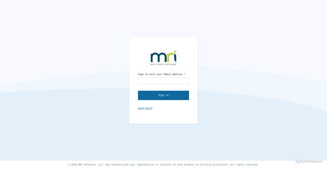 Security scan screenshot of https://home-emea.ag.cloud.mrisoftware.com
