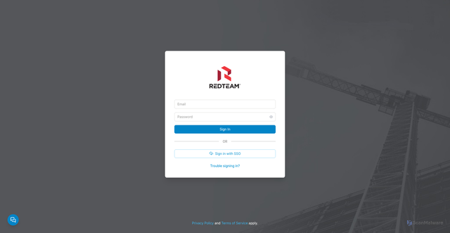 Security scan screenshot of https://flex.redteam.com