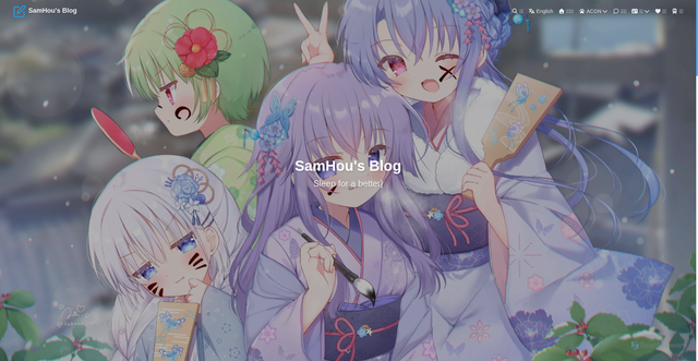 Security scan screenshot of https://samhoublog-hyi2p4xlty.edgeone.dev/