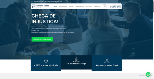 Security scan screenshot of https://ramonnfabro.adv.br