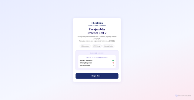 Security scan screenshot of https://thinkoraparajumble7-mn3atzkhsn.edgeone.app/