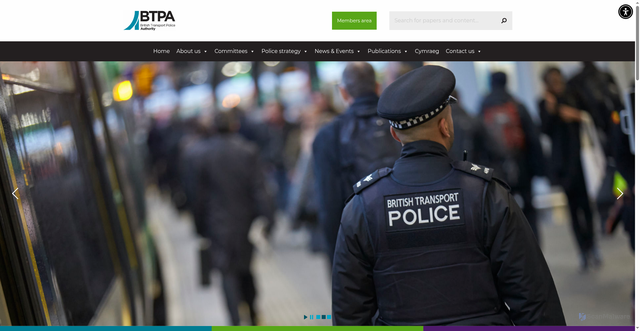 Security scan screenshot of https://btpa.police.uk/