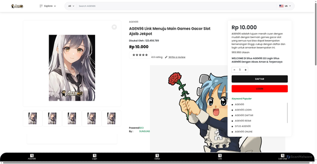 Security scan screenshot of https://folkvangrrecords.com