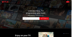 Screenshot of netflix-71f05.web.app