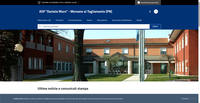 Security scan screenshot of https://www.entemoro.it/