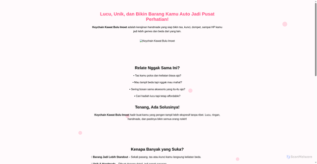 Security scan screenshot of https://joyous-blush-l9ts13lwsz-dlkdw5xs21.edgeone.app/