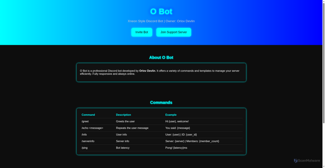 Security scan screenshot of https://orlovbotxyz-nu33vxzm08.edgeone.app/