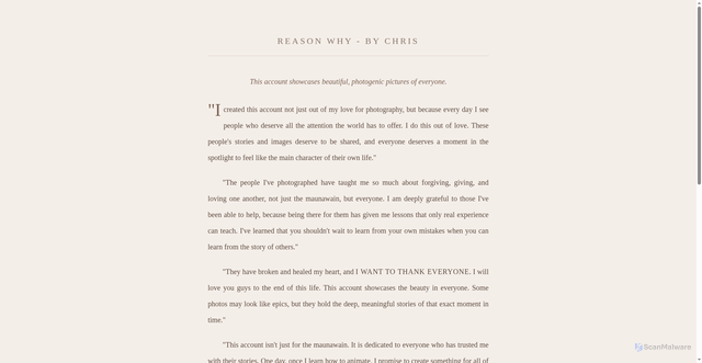 Security scan screenshot of https://chrisownstoryofgallery-e9bqeac1gz.edgeone.app/