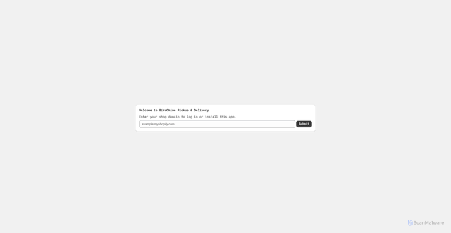 Security scan screenshot of https://picdel.birdchime.com