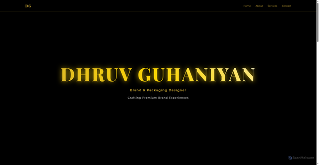 Security scan screenshot of https://dhruvdesigner-r06ilo9pyf.edgeone.app/