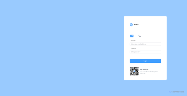 Security scan screenshot of https://dmss-rg.dolynkcloud.com