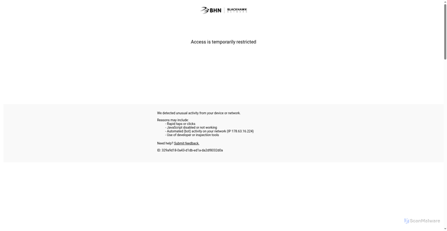 Security scan screenshot of https://giftcardstore.co.uk