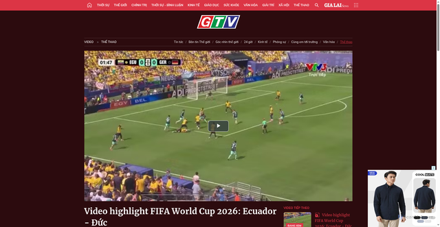 Security scan screenshot of https://baogialai.com.vn/video-highlight-fifa-world-cup-2026-ecuador-duc-post590869.html