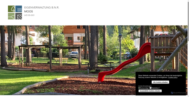 Security scan screenshot of https://www.fraktion.it/moos