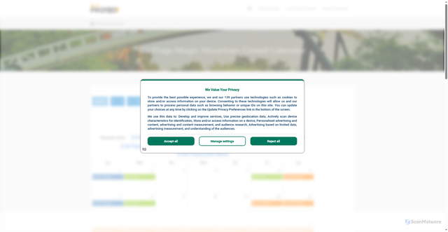 Security scan screenshot of https://www.isitpacked.com/crowd-calendars/six-flags-magic-mountain/